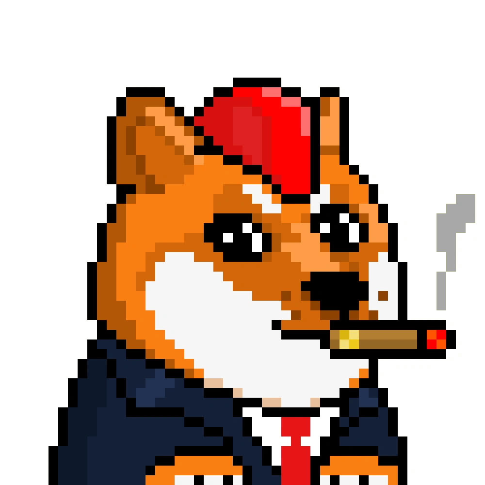Pixel Doge Mohawk